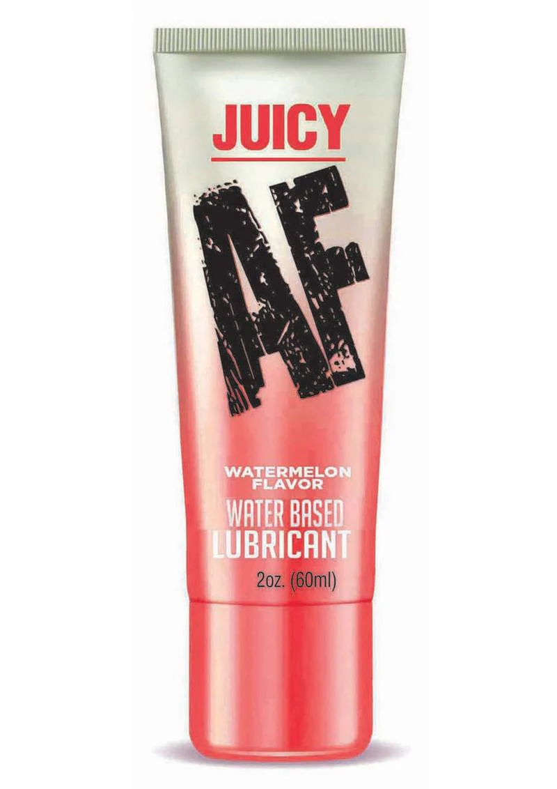 Juicy AF Water Based Flavored Lubricant Watermelon - Image 3