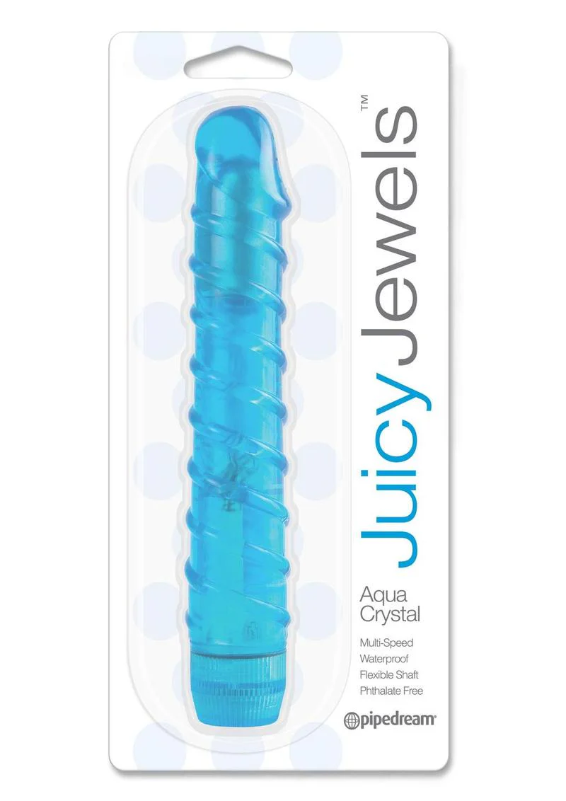 Juicy Jewels Aqua Crystal Vibrator - Image 2