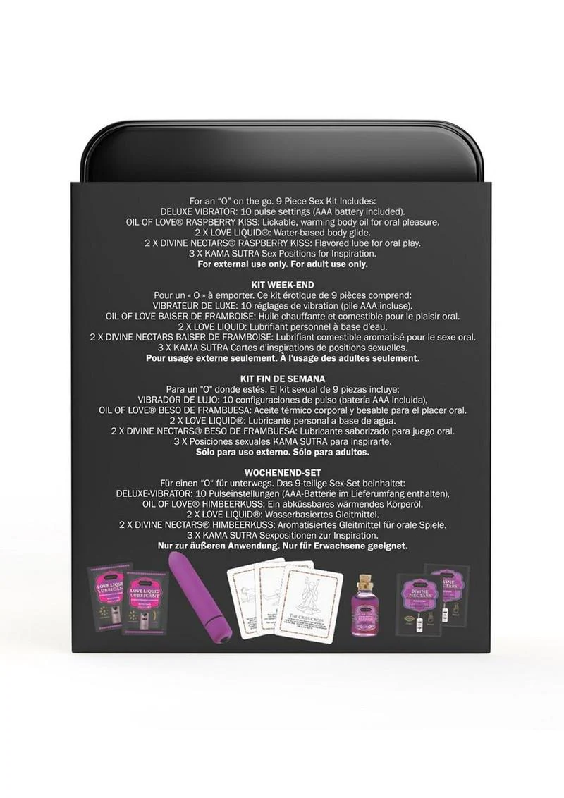 Kama Sutra Weekender Vibe Kit - Raspberry Dreams - Image 3