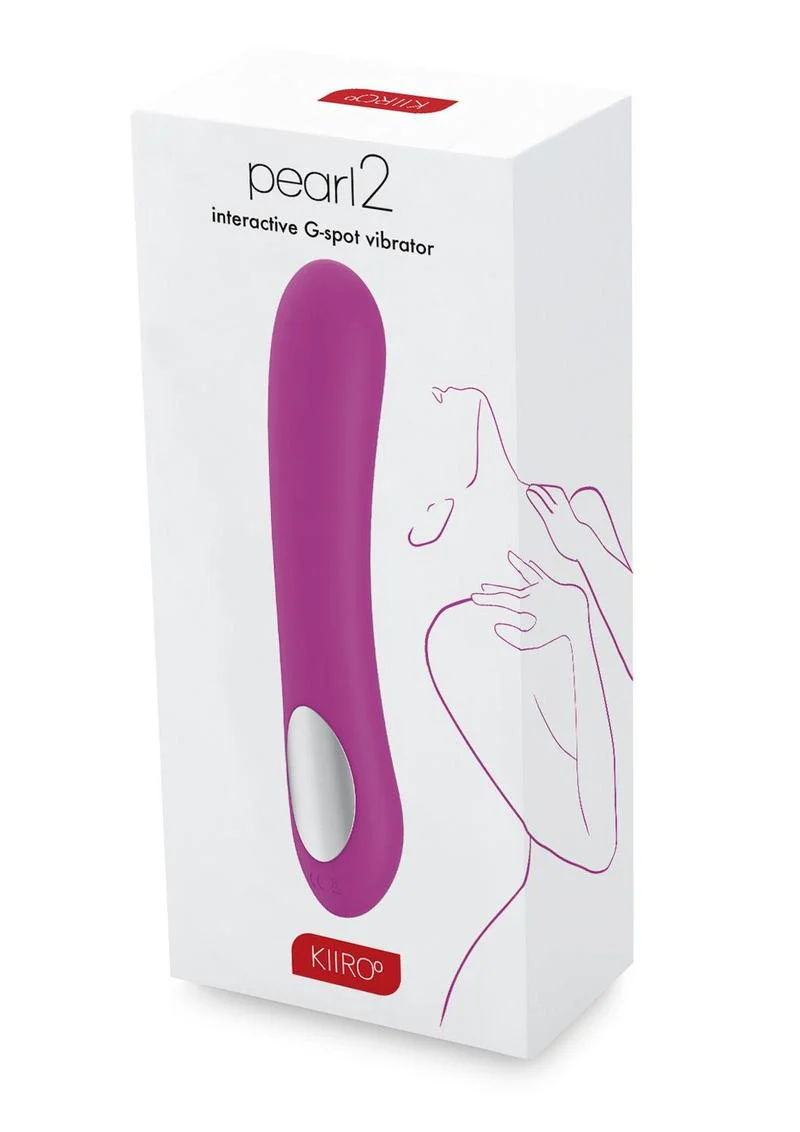 Kiiroo Pearl2 G-Spot Silicone Vibrator - Image 2