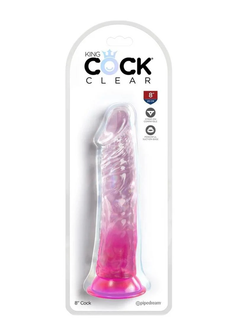 King Cock Clear Dildo - Image 4