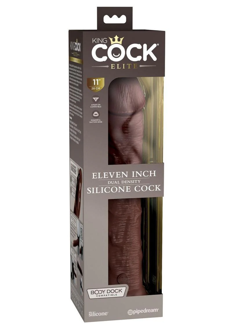 King Cock Elite Dual Density Silicone Dildo - Image 16