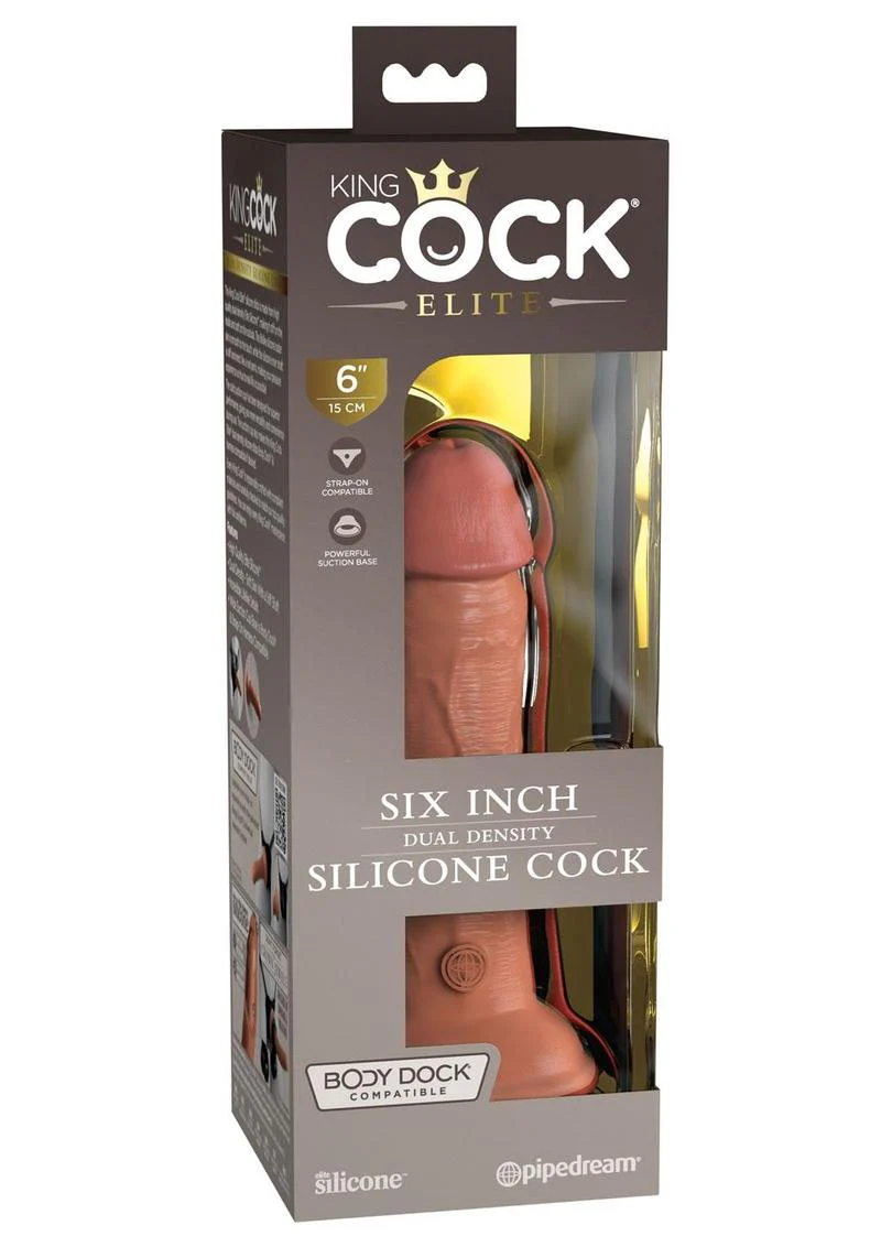 King Cock Elite Dual Density Silicone Dildo - Image 22