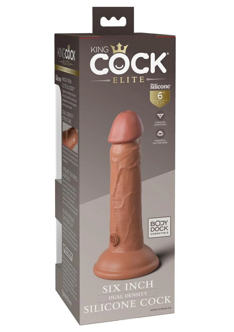King Cock Elite Dual Density Silicone Dildo - Image 24