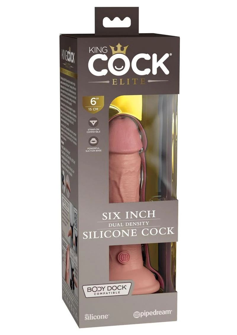 King Cock Elite Dual Density Silicone Dildo - Image 25
