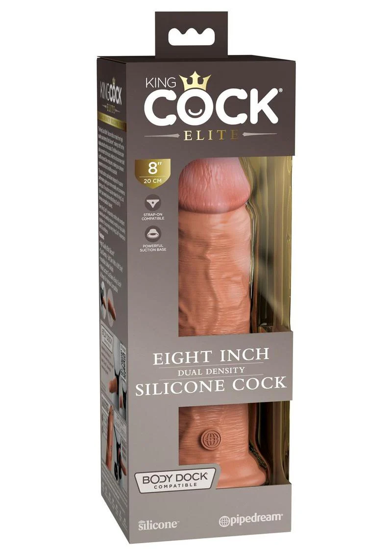 King Cock Elite Dual Density Silicone Dildo - Image 37