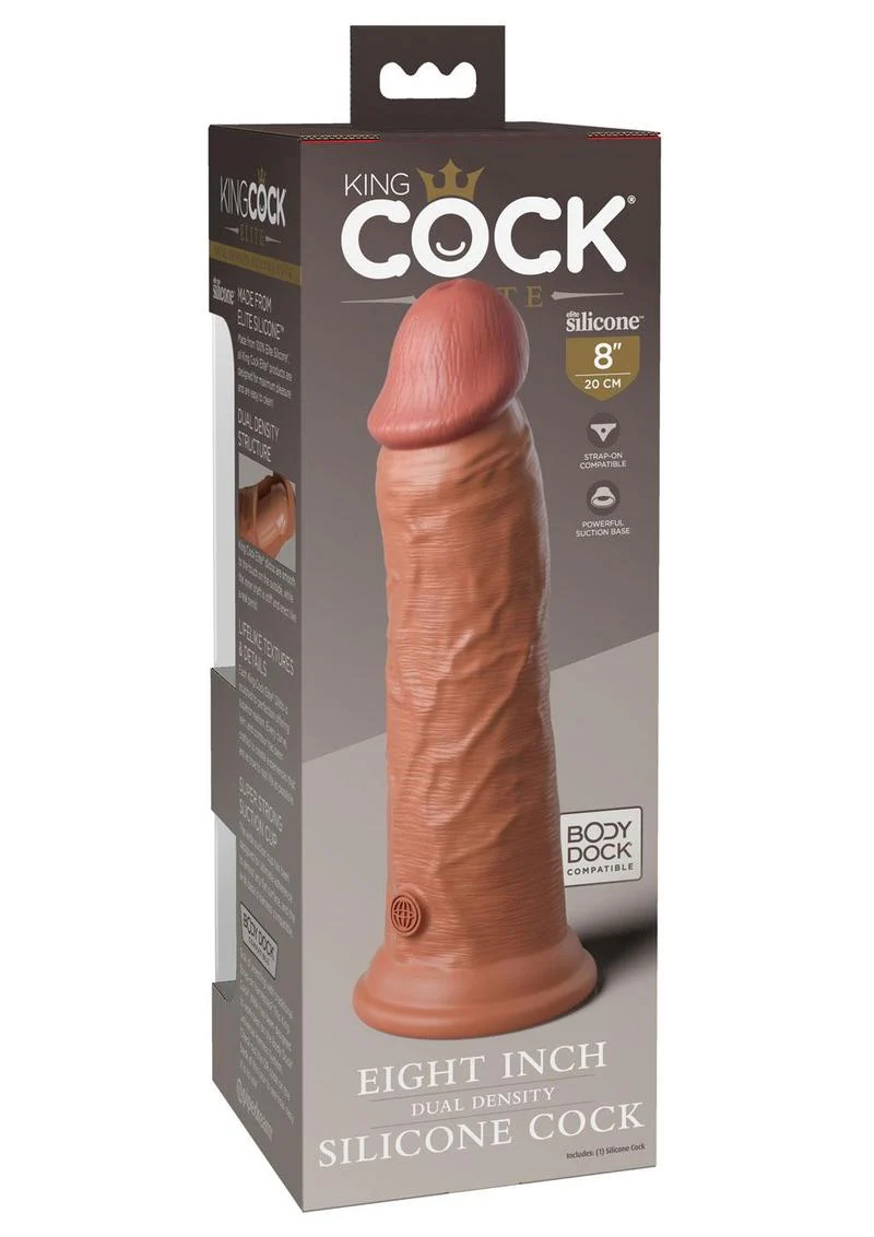 King Cock Elite Dual Density Silicone Dildo - Image 39