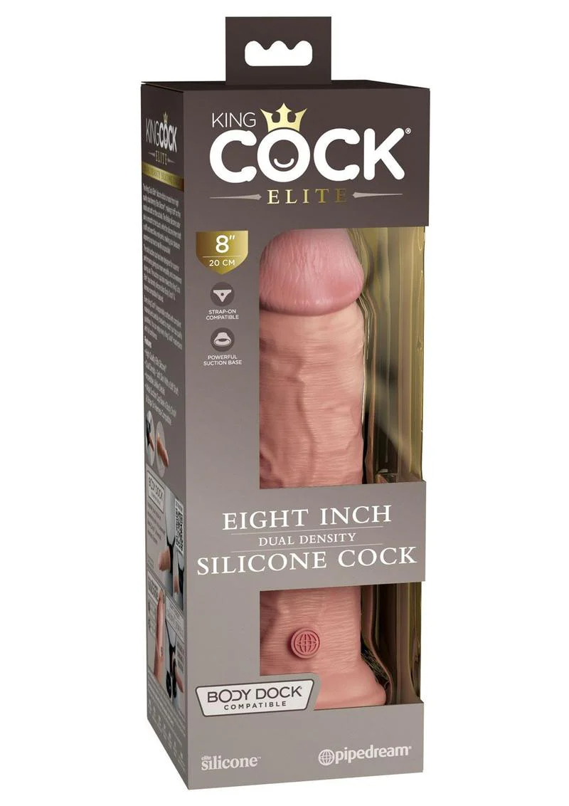 King Cock Elite Dual Density Silicone Dildo - Image 43