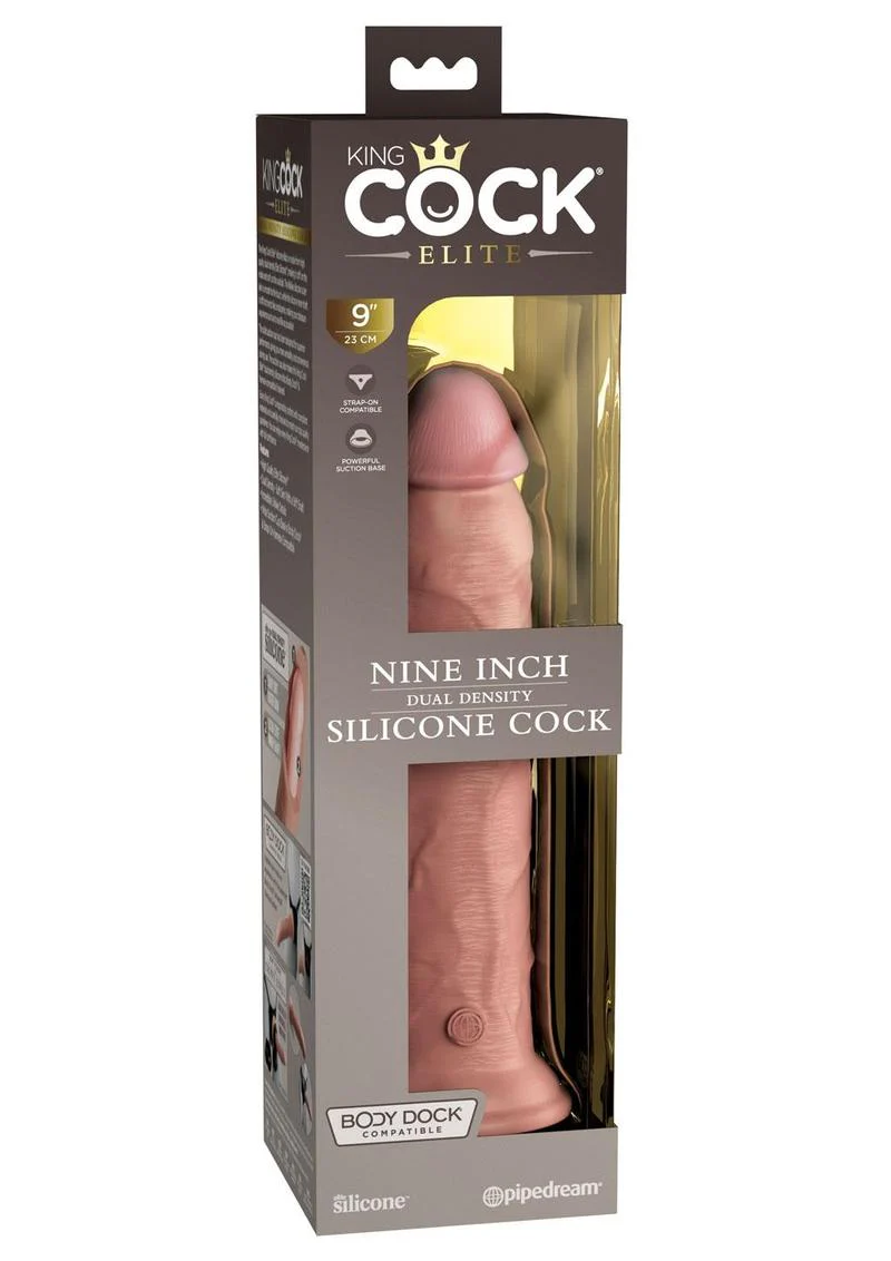 King Cock Elite Dual Density Silicone Dildo - Image 46