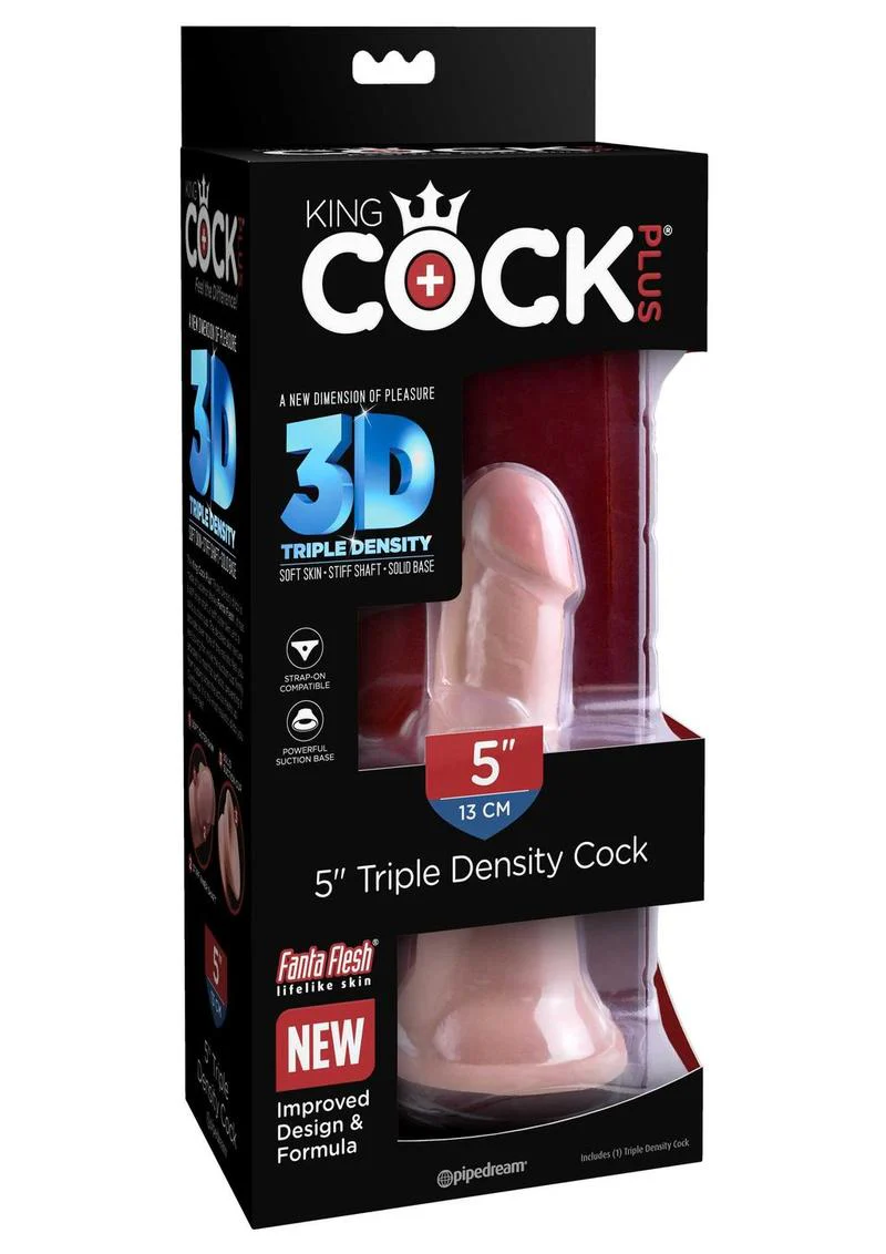 King Cock Plus Triple Density Dildo - Image 12