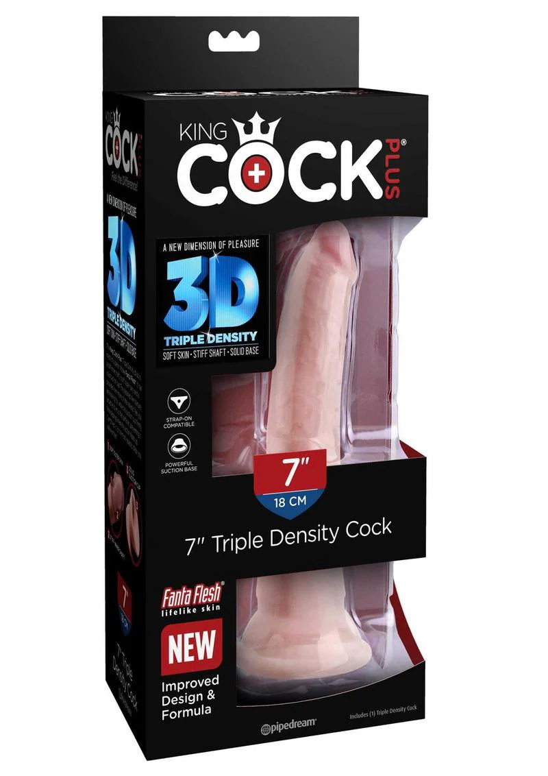 King Cock Plus Triple Density Dildo - Image 22