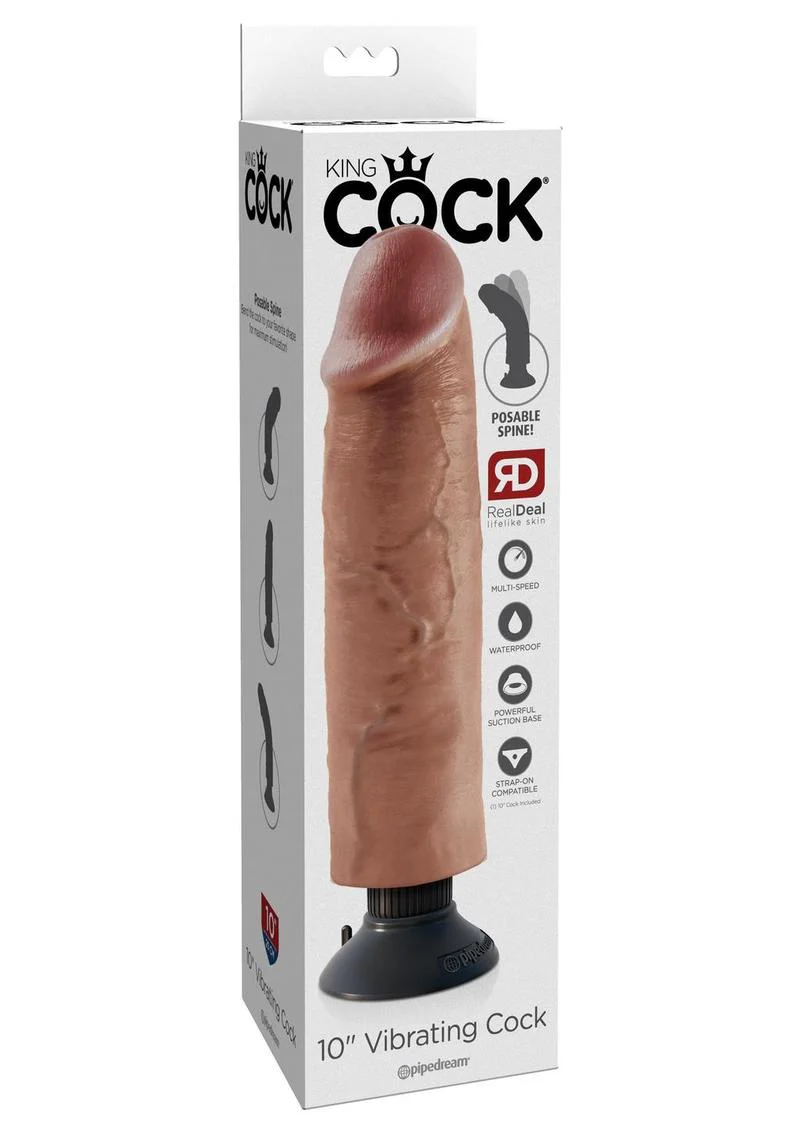 King Cock Vibrating Dildo - Image 10