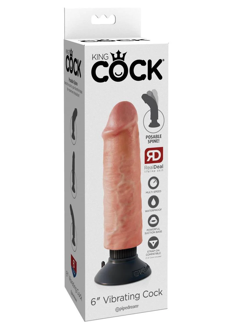 King Cock Vibrating Dildo - Image 12