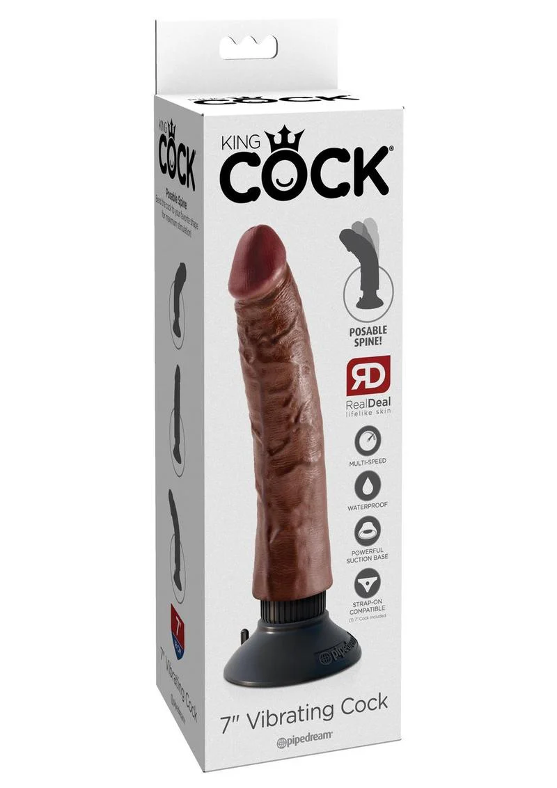 King Cock Vibrating Dildo - Image 14