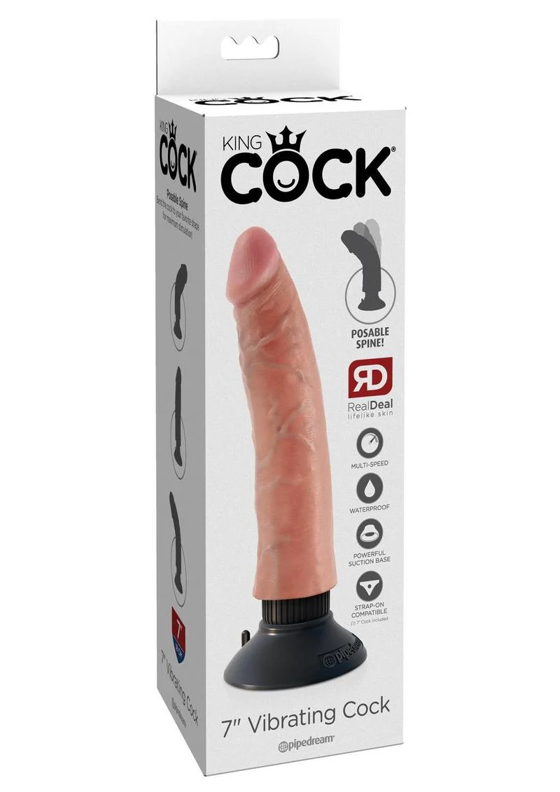 King Cock Vibrating Dildo - Image 16