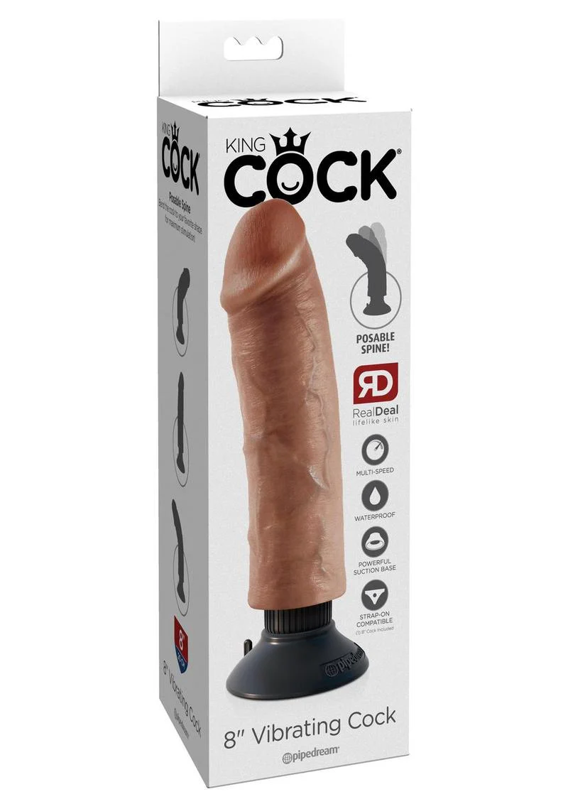 King Cock Vibrating Dildo - Image 18