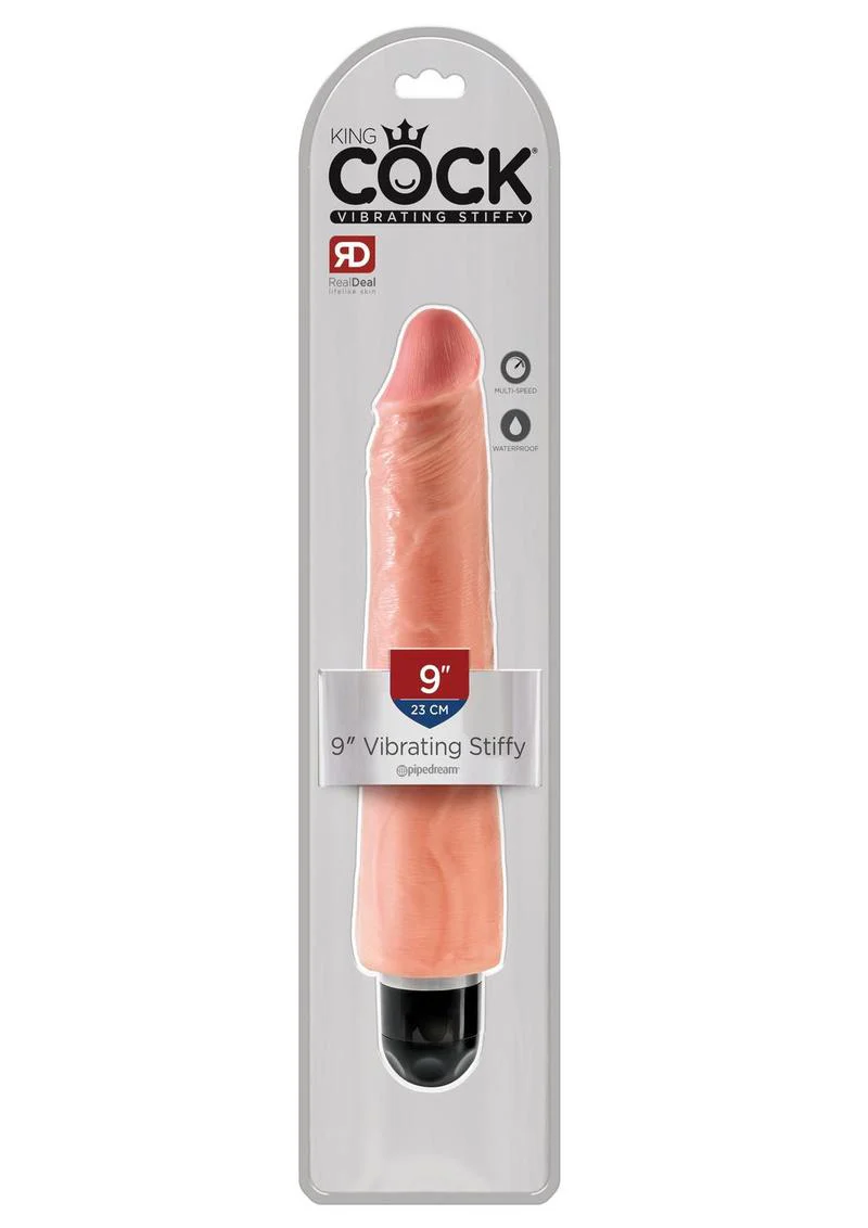 King Cock Vibrating Stiffy Dildo - Image 15
