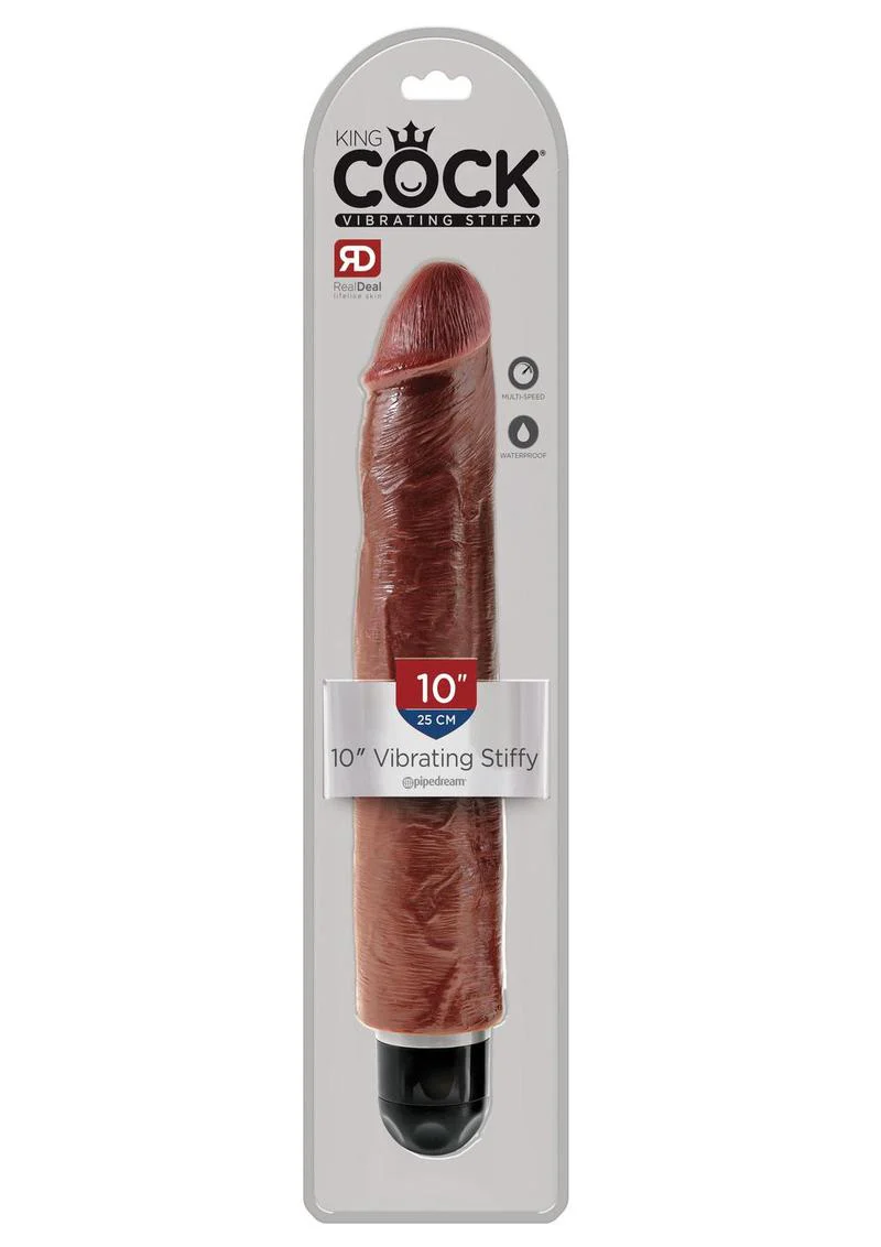 King Cock Vibrating Stiffy Dildo - Image 8