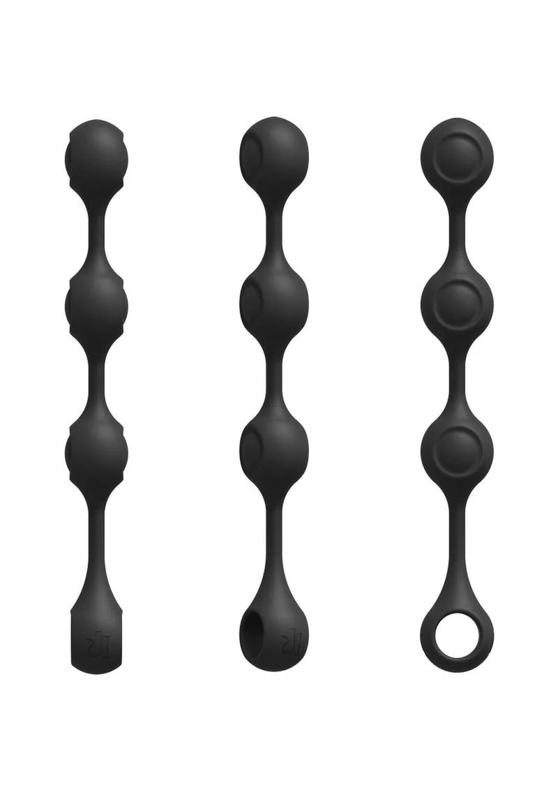Kink Anal Essentials Weighted Silicone Beaded Anal Balls - Image 4