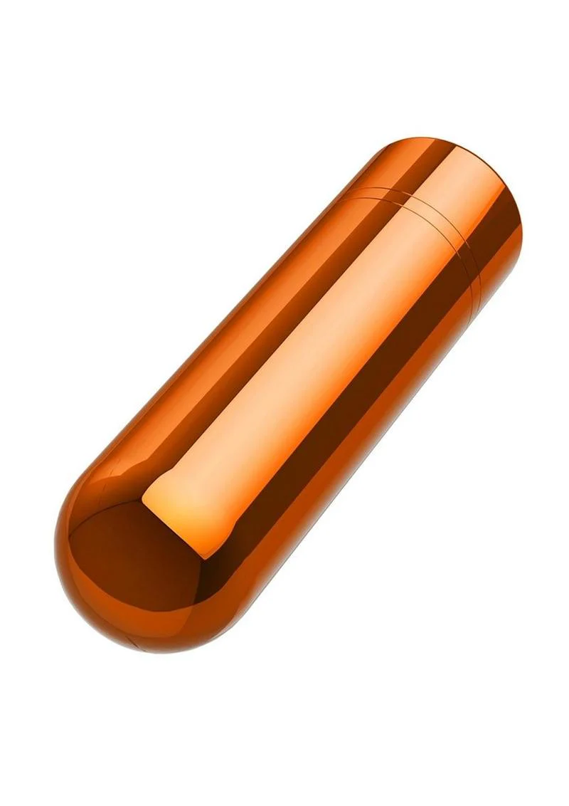 Kool Vibes Rechargeable Mini Bullet - Tangerine - Image 3