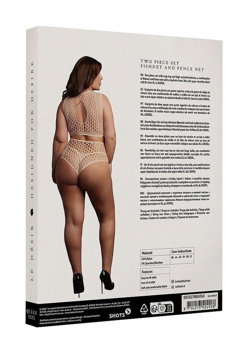 Le Desir Duo Net Key Hole Bra - Image 15