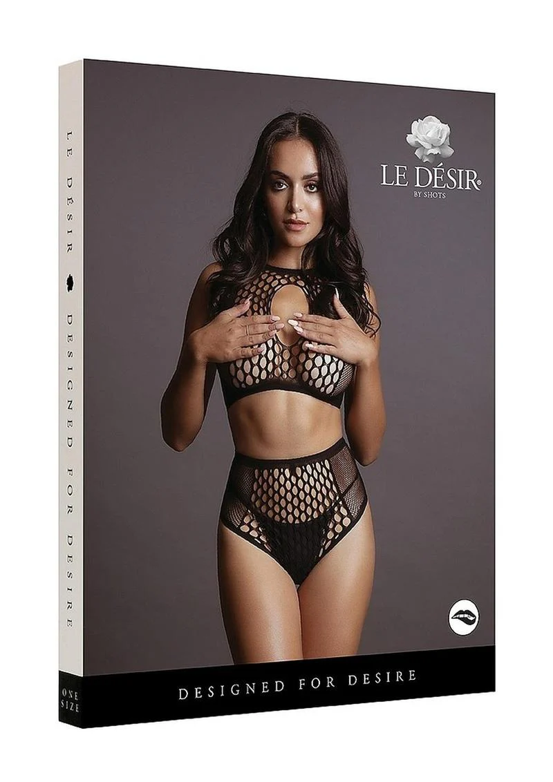 Le Desir Duo Net Key Hole Bra - Image 19