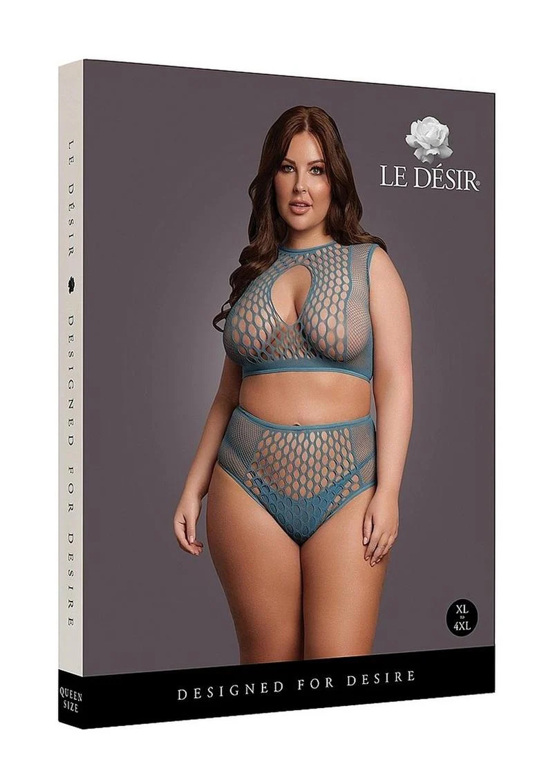 Le Desir Duo Net Key Hole Bra - Image 7
