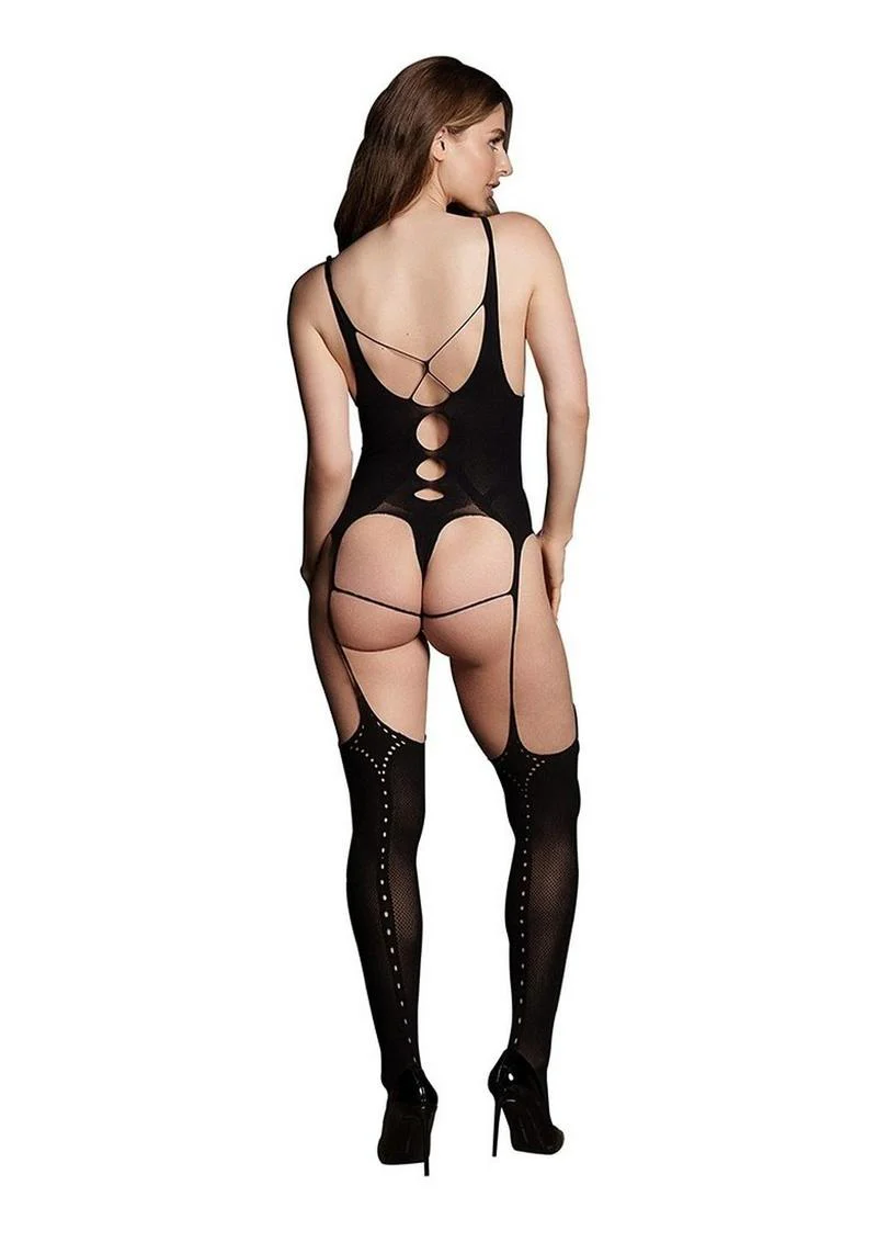 Le Desir Shade Elara Vii Bodystocking with Open Cups - Image 4