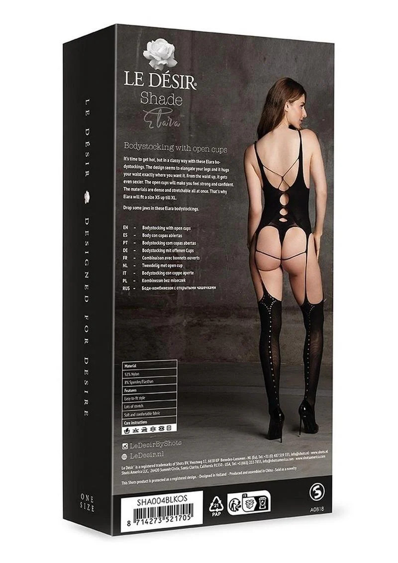 Le Desir Shade Elara Vii Bodystocking with Open Cups - Image 5