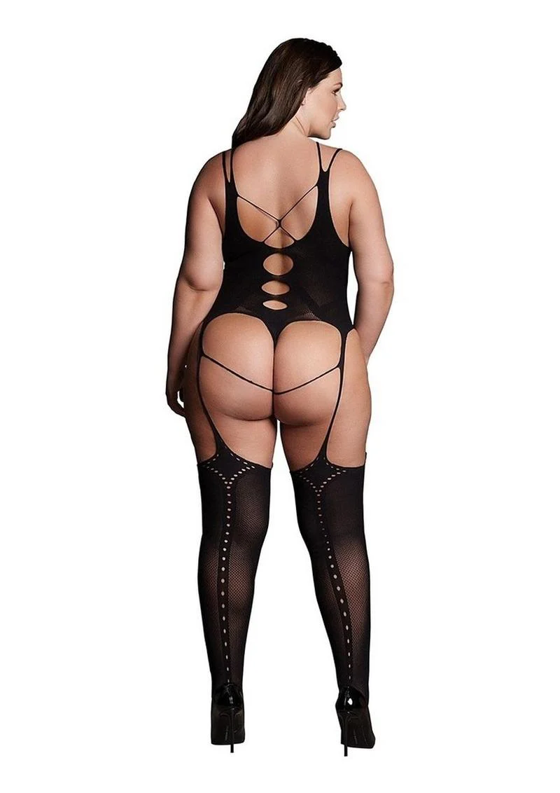 Le Desir Shade Elara Vii Bodystocking with Open Cups - Image 7
