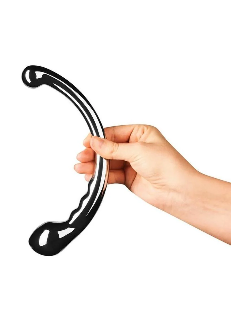 Le Wand Hoop Dual End Dildo - Stainless - Image 3