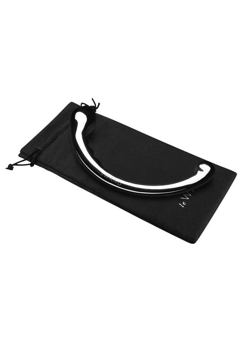 Le Wand Hoop Dual End Dildo - Stainless - Image 4