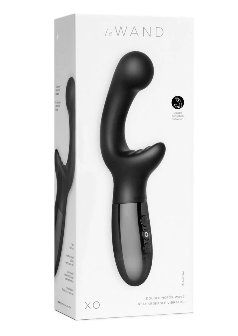 Le Wand Xo Rechargeable Silicone Dual Stimulating Vibrator - Image 3
