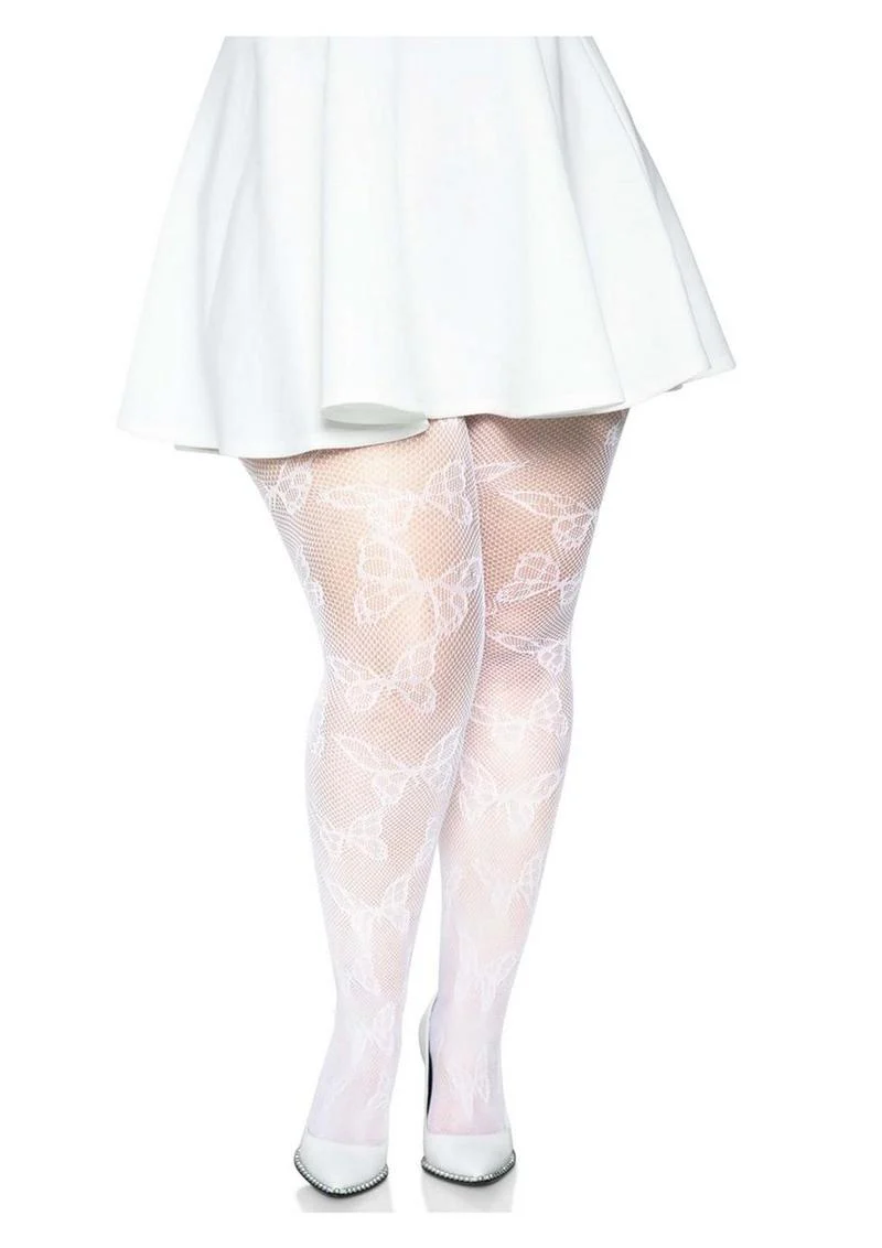 Leg Avenue Butterfly Net Tights - Image 6
