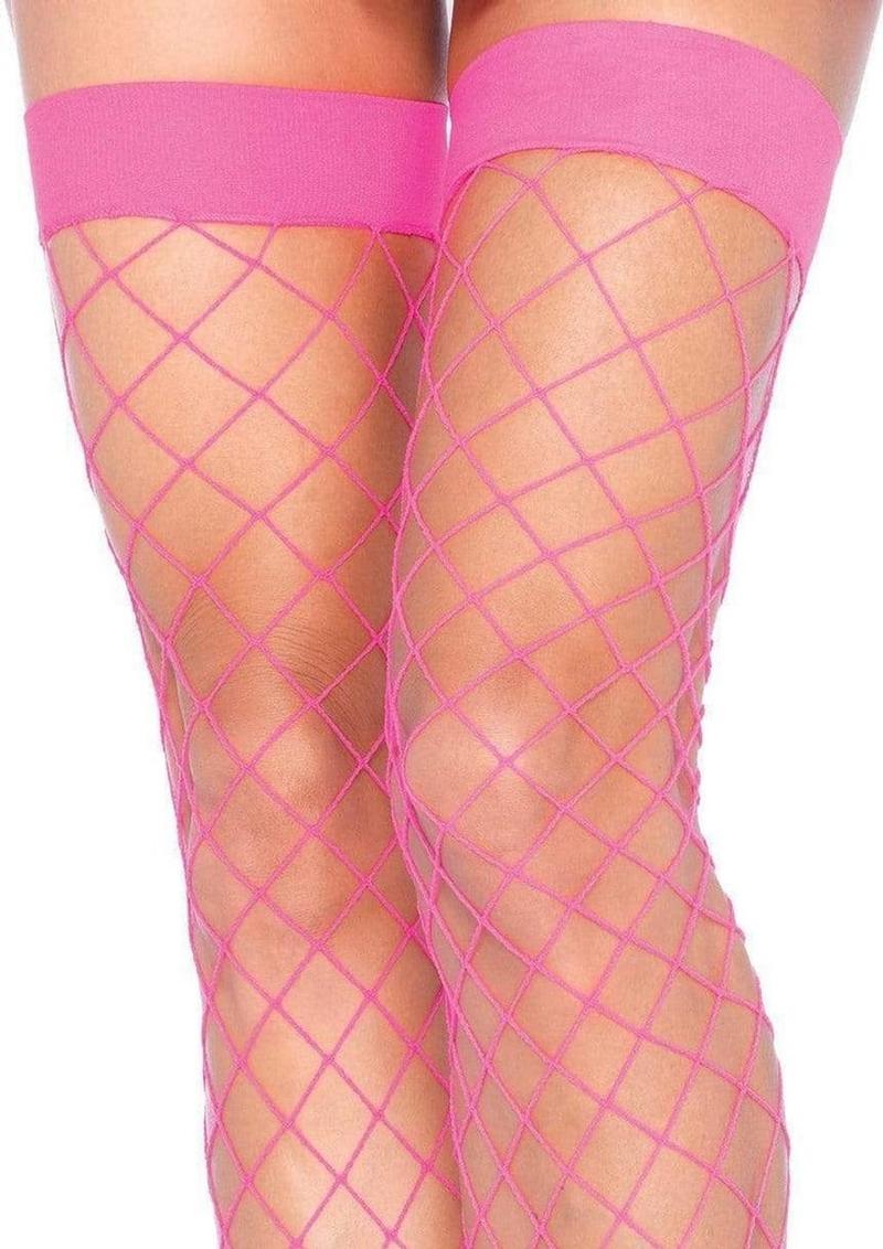 Leg Avenue Fence Net Thigh Highs - Image 3