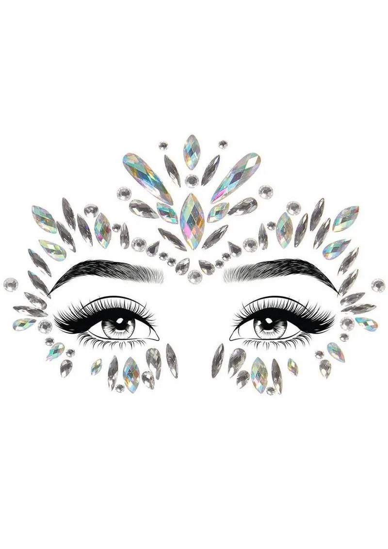 Leg Avenue Iris Face Jewels Sticker