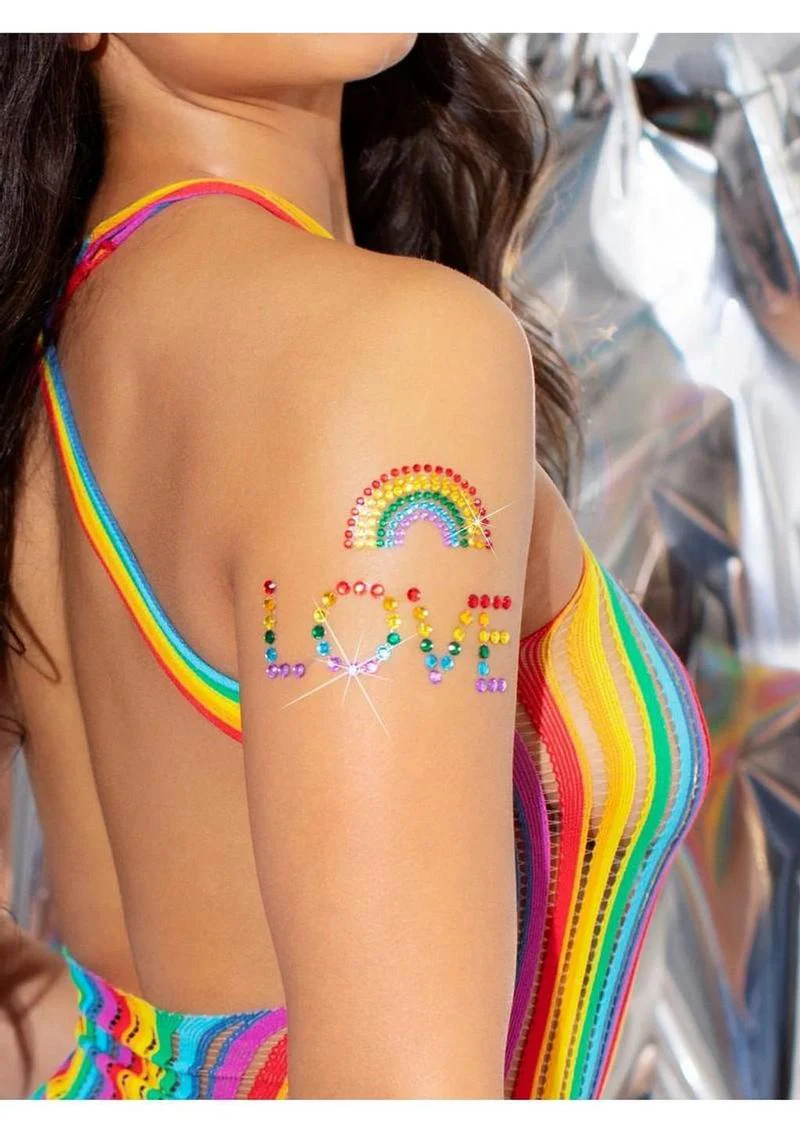 Leg Avenue Pride Body Jewels Sticker - Image 2