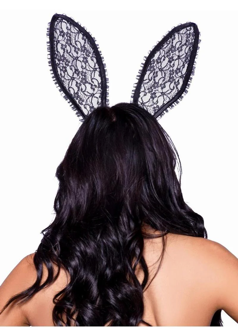 Leg Avenue Ruffle Bunny Ears - Image 3