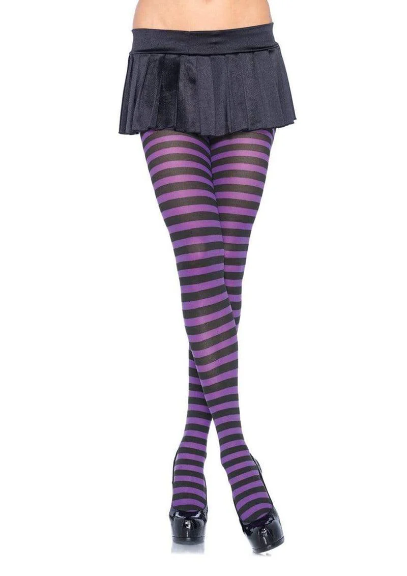 Leg Avenue Striped Tights - Image 2