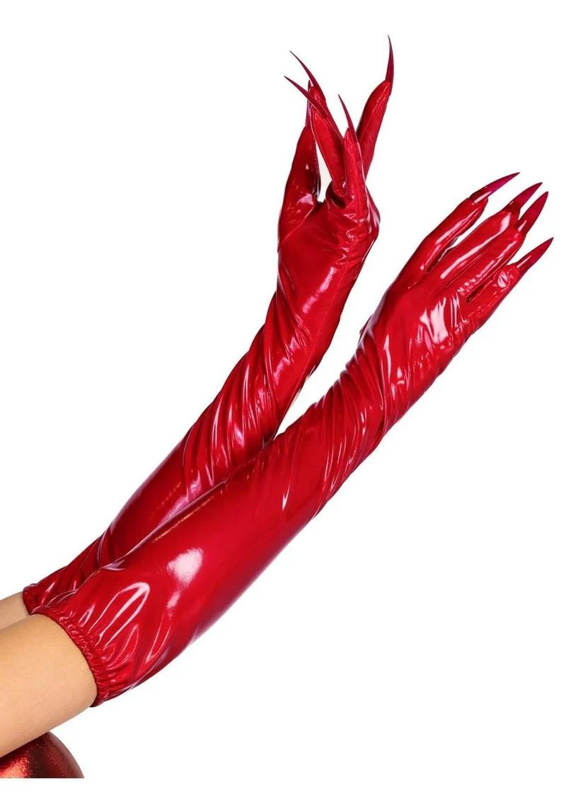 Leg Avenue Vinyl Claw Gloves - Image 8