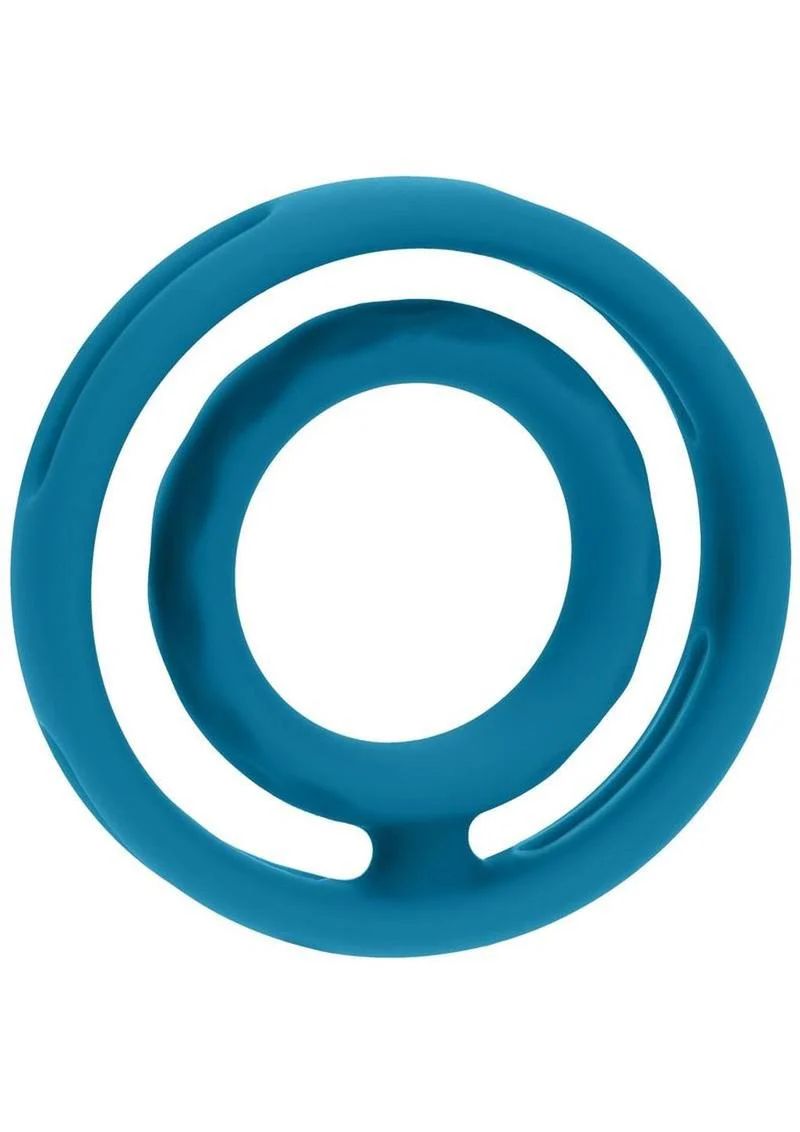 Levelz Classic Grooved Silicone Cock and Ball Ring - Image 2