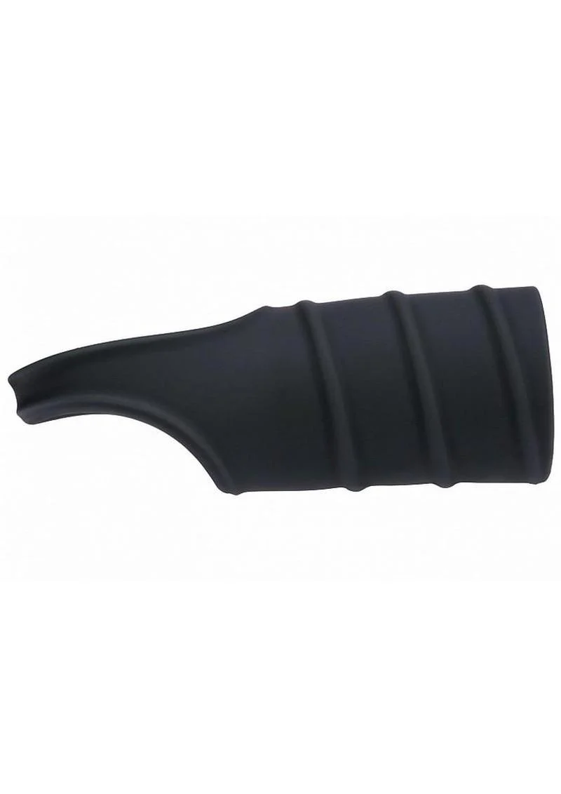 Levelz Silicone Cock Ring and Ribbed Sleeve - Image 3