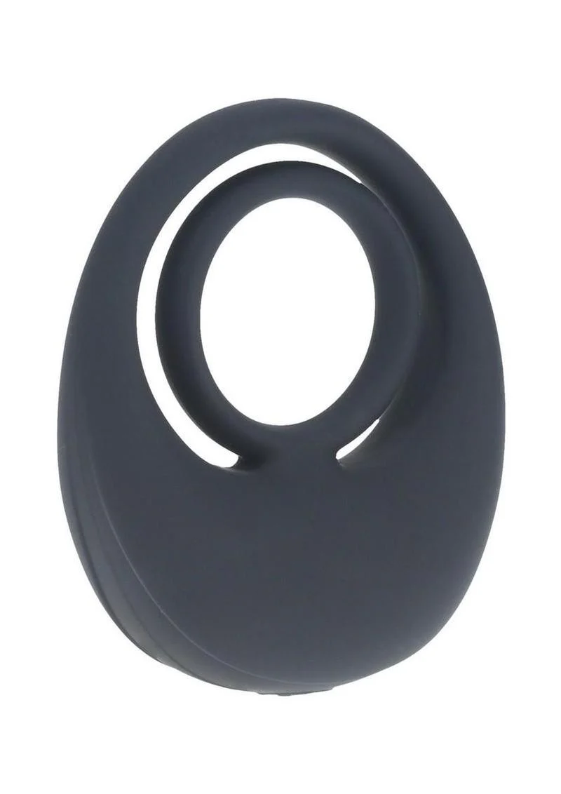 Levelz Vibrating Liquid Silicone Rechargeable Cock and Ball Ring - Image 4