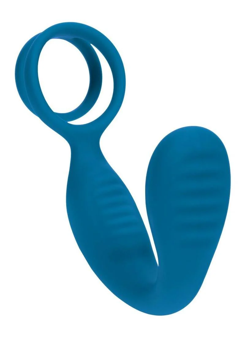 Levelz Vibrating Silicone Rechargeable Prostate Stimulator with Cock and Ball Ring - Image 7