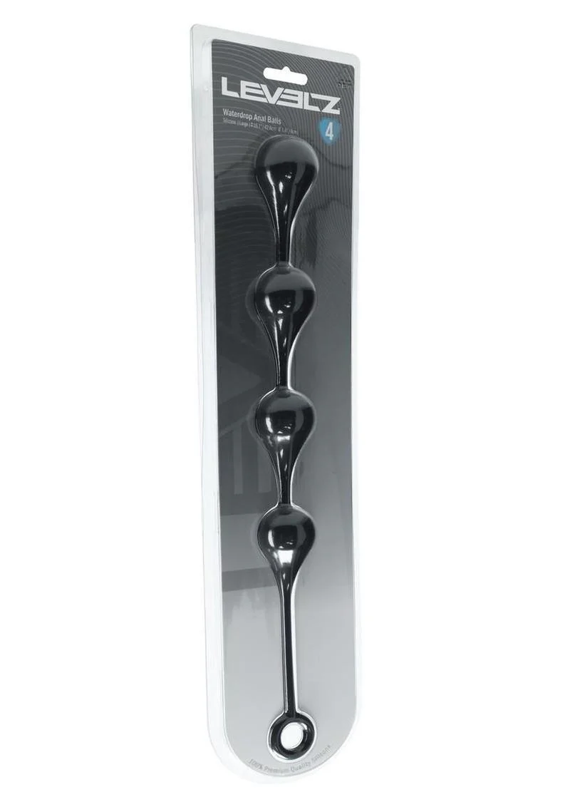 Levelz Waterdrop Silicone Anal Balls - Image 6