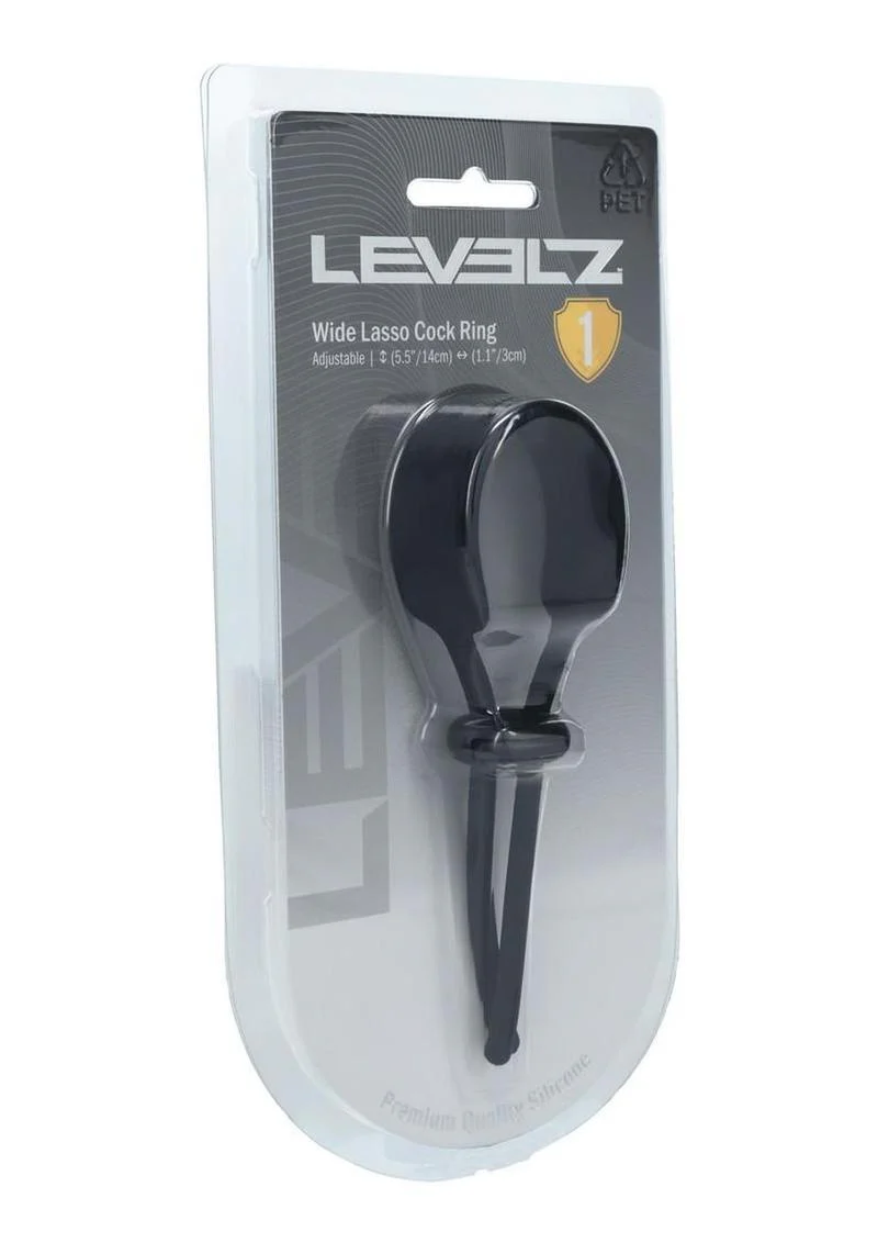 Levelz Wide Adjustable Silicone Lasso Cock Ring - Image 3