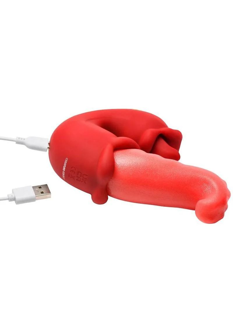 Lickgasm Lick Lasher Rechargeable Silicone Licking Vibrator - Image 4