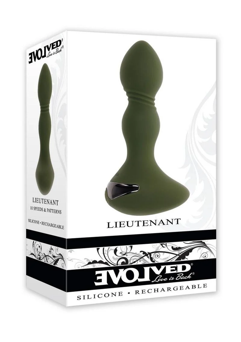 Lieutenant Rechargeable Silicone Anal Plug - Image 2