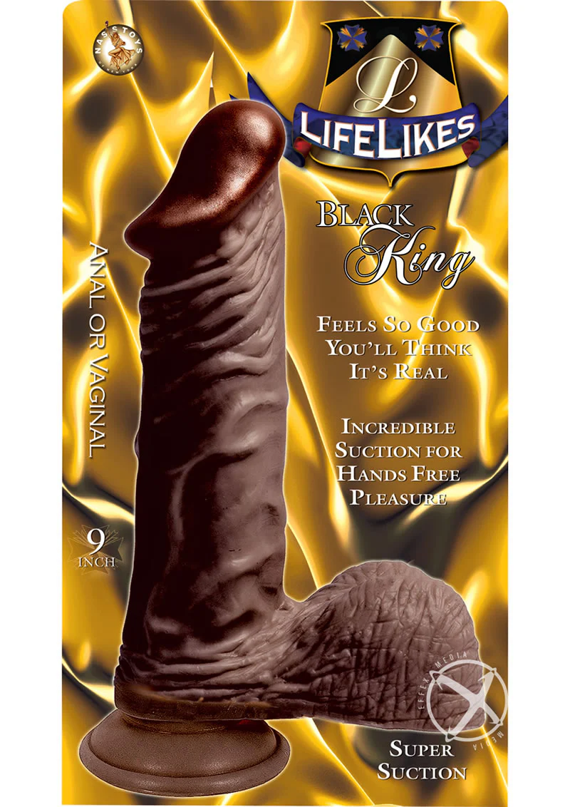 Lifelikes Black King Dildo - Image 2