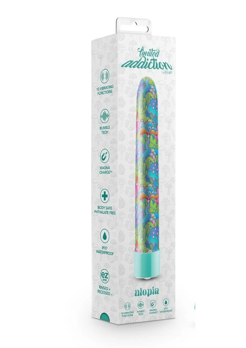 Limited Addiction Utopia Rechargeable Slimline Vibrator - Image 2